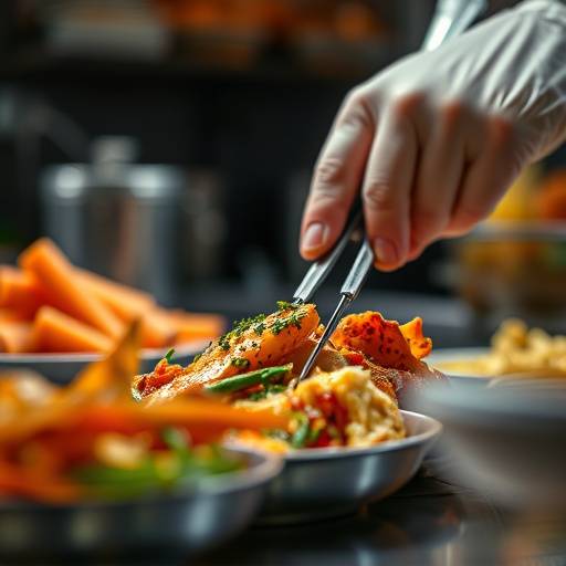 Promotional video for a new food product showing close ups of the food being prepared.
